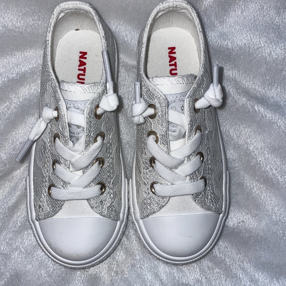 NATURINO AYASY. Fabric sneakers in White - Picture 9 of 15